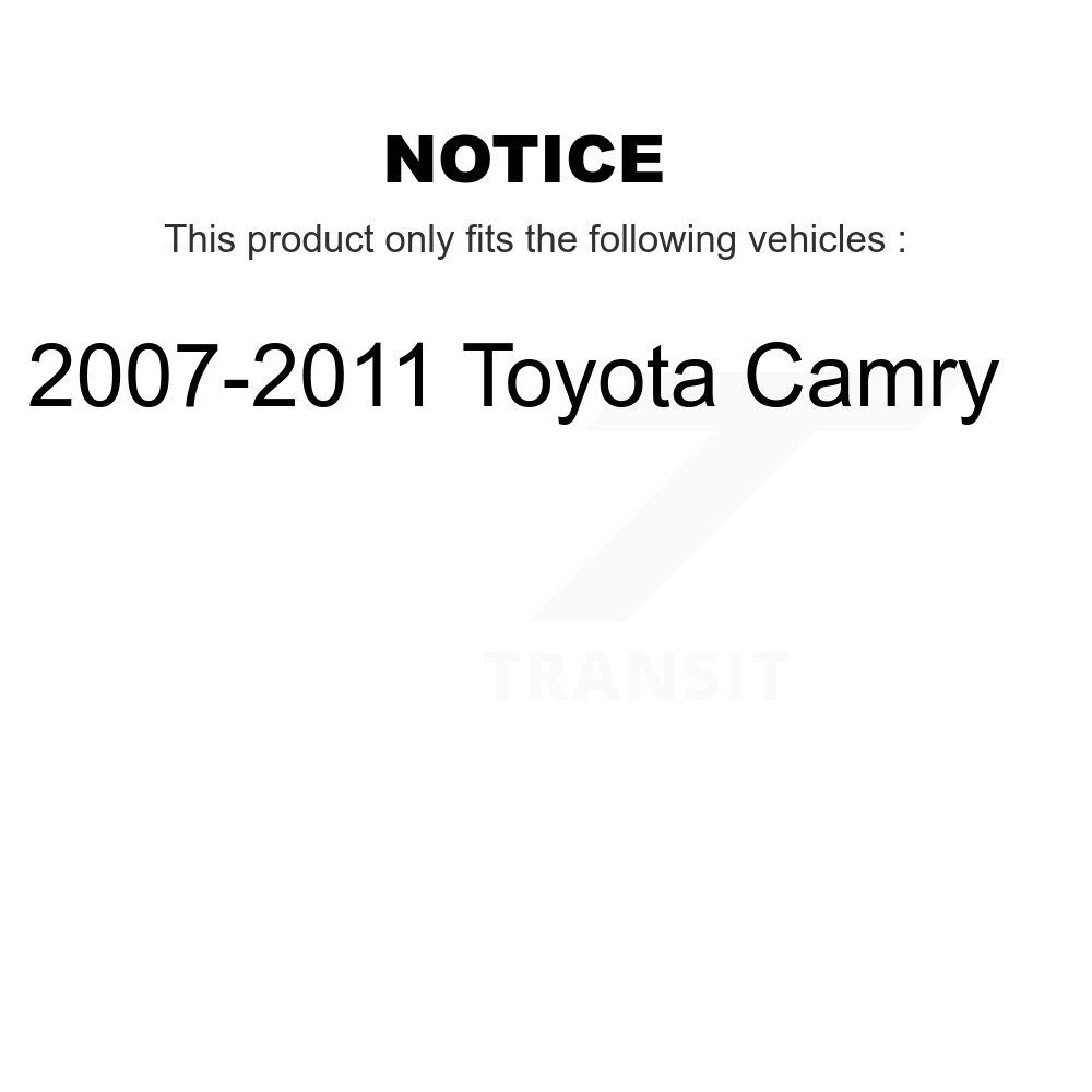 Front Rear Suspension Link Kit For 2007-2011 Toyota Camry K72-100798 - Image 2