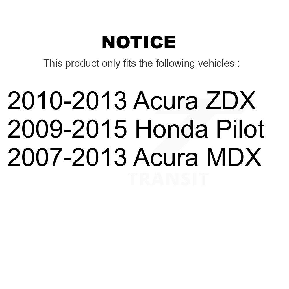 Rear Suspension Link Kit For Honda Pilot Acura MDX ZDX K72-101318 - Image 2