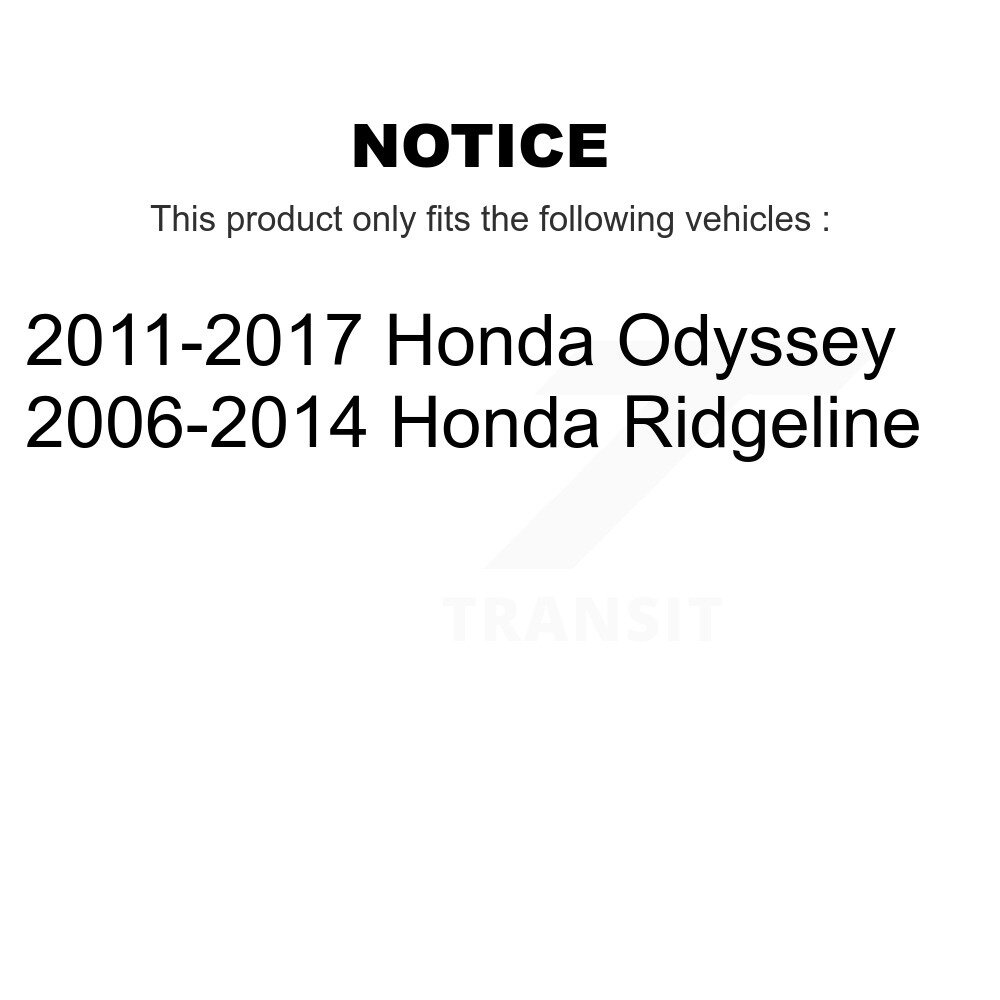 Front Outer Steering Tie Rod End Pair For Honda Odyssey Ridgeline K72-101351 - Image 2