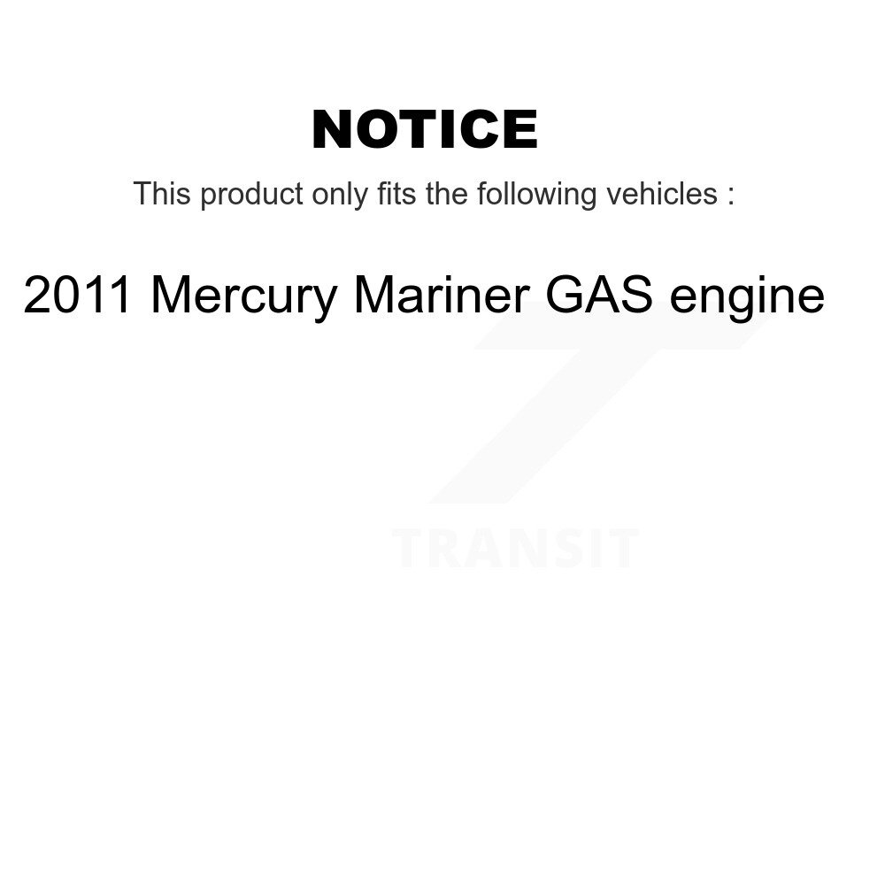 Front Rear Disc Brake Caliper Left Right Side Kit For 2011 Mercury Mariner GAS engine KBC-100025 - Image 2