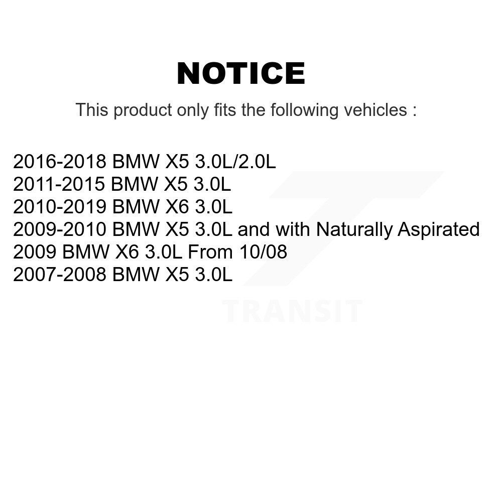 Rear Disc Brake Caliper Assembly Left Right Side (Driver Passenger) Kit For BMW X5 X6 KBC-100421 - Image 2