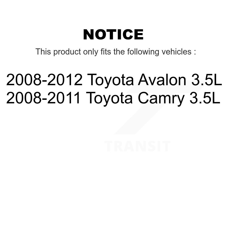 Front CV Axle Drive Shaft Complete Assembly Kit For Toyota Camry Avalon 3.5L KCV-100092 - Image 2