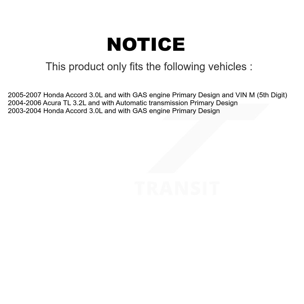 Front CV Axle Drive Shaft Complete Assembly Kit For Honda Accord Acura TL KCV-100098 - Image 2