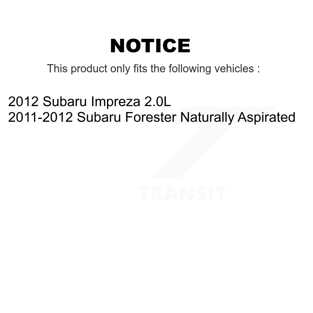 Ignition Coil (2 Pack) For Subaru Forester Impreza KMP-100073 - Image 2