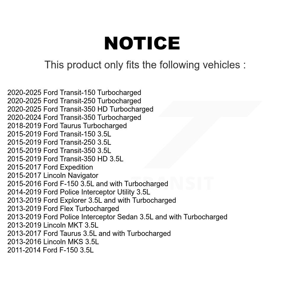 Ignition Coil (2 Pack) For Ford F-150 Explorer Transit-250 Transit-150 Transit-350 Flex KMP-100094 - Image 2