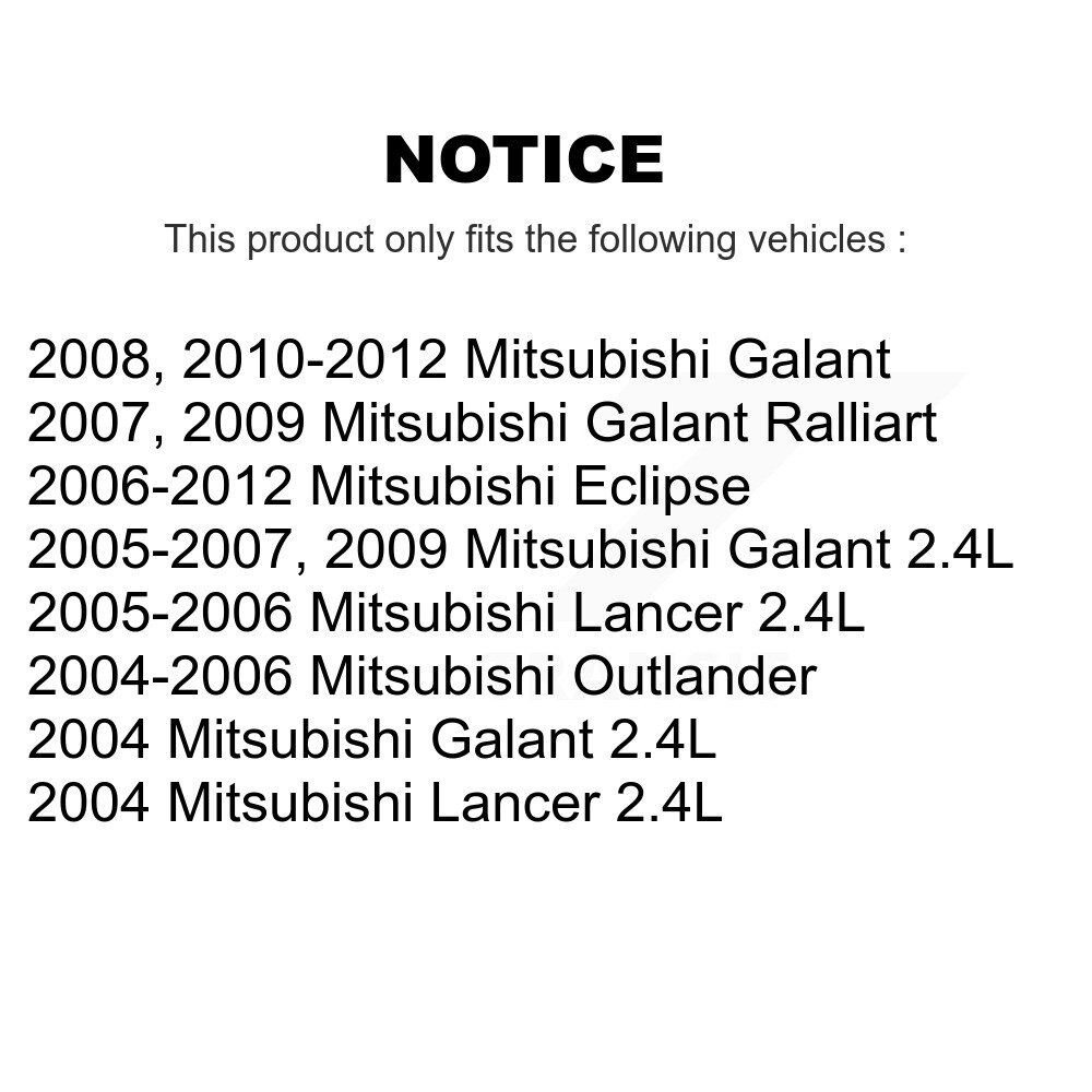 Ignition Coil (5 Pack) For Mitsubishi Eclipse Lancer Outlander Galant KMP-100724 - Image 2