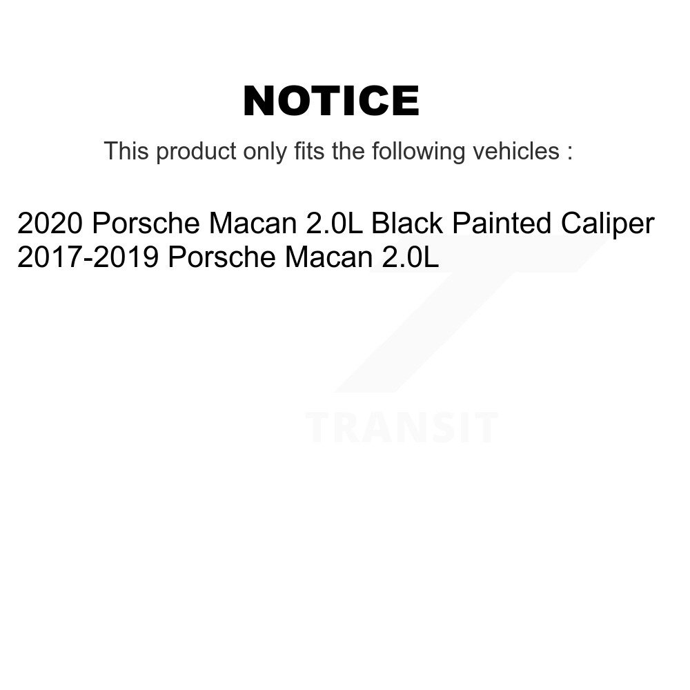 Front Brake Pads Wear Sensor (2 Pack) For Porsche Macan 2.0L KSE-100067 - Image 2