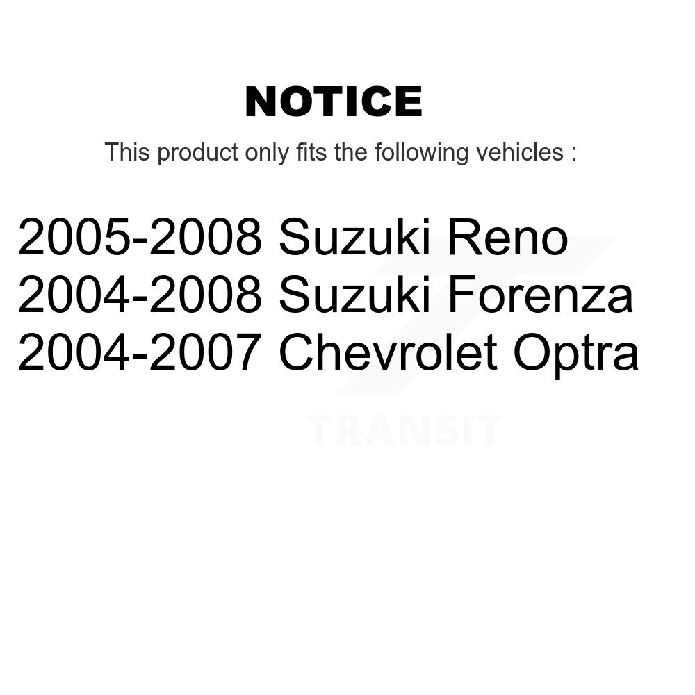 Rear Suspension Stabilizer Bar Link Pair For Chevrolet Optra Suzuki Forenza Reno KTR-100952 - Image 2