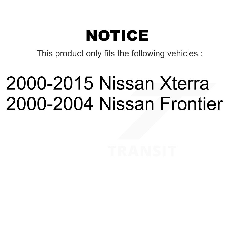 Rear Suspension Stabilizer Bar Link Pair For Nissan Xterra Frontier KTR-101048 - Image 2