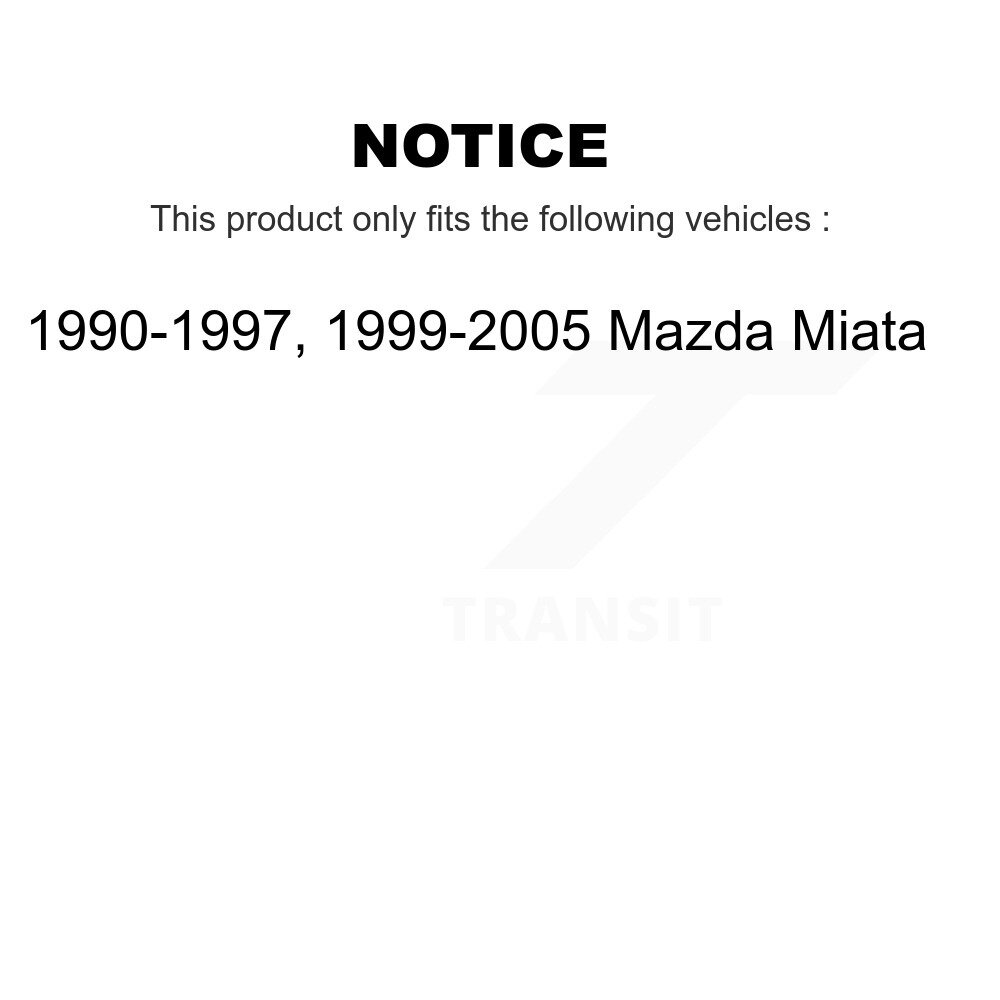 Front Lower Suspension Ball Joints Pair For Mazda Miata KTR-101271 - Image 2