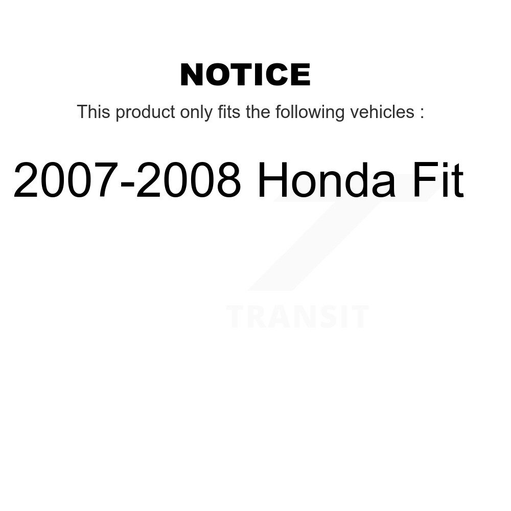 Front Lower Suspension Control Arm And Ball Joint Assembly Kit For 2007-2008 Honda Fit KTR-101399 - Image 2
