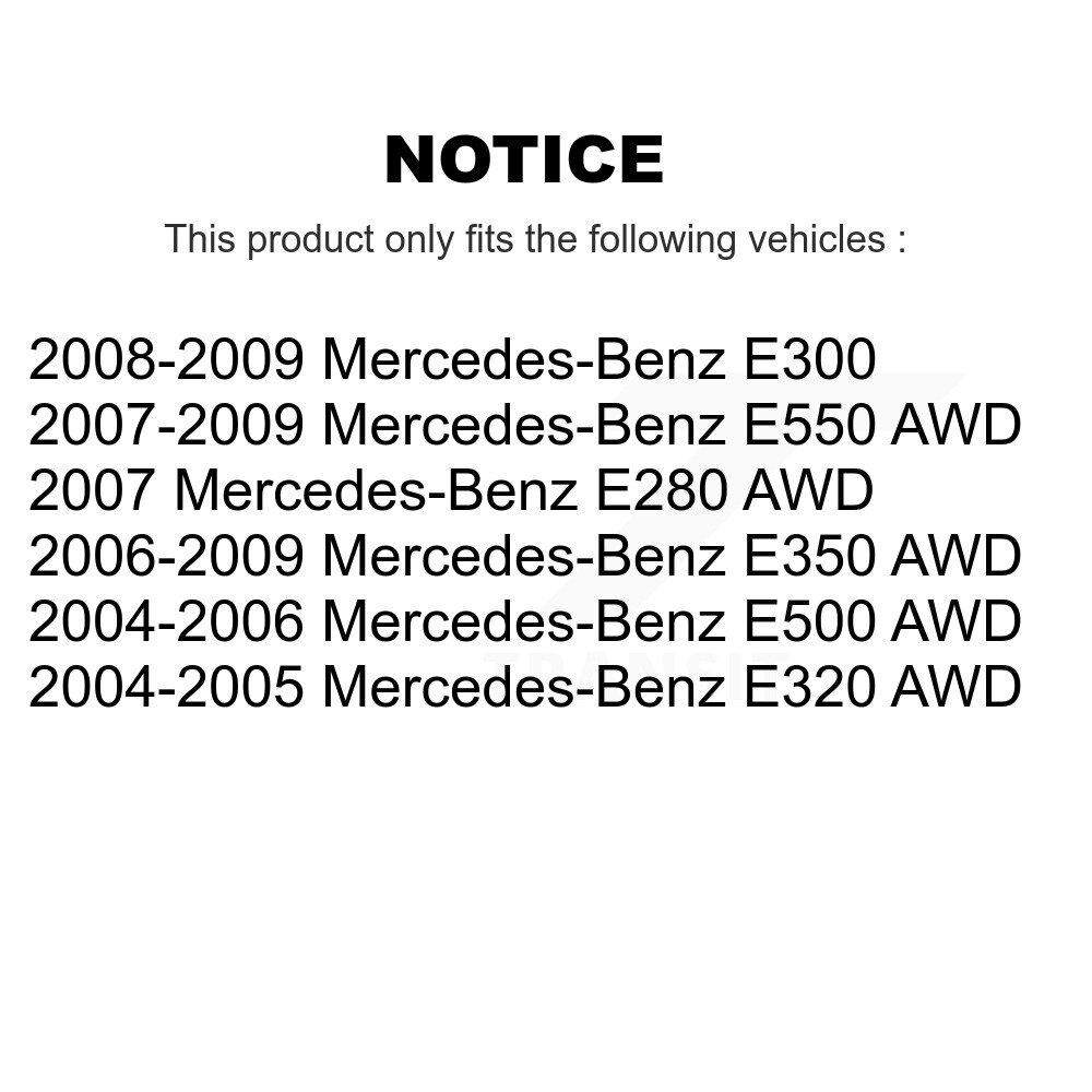 Front Upper Suspension Control Arm & Ball Joint Kit For Mercedes-Benz E350 E320 E300 E500 KTR-101517 - Image 2