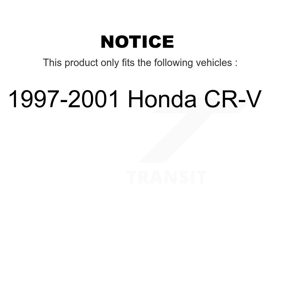 Front Rear Suspension Stabilizer Bar Link Kit For 1997-2001 Honda CR-V KTR-102219 - Image 2