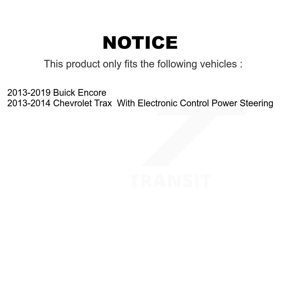 Front Control Arm & Ball Joint Tie Rod End Link Kit (8Pc) For Buick Encore Chevrolet Trax KTR-102970 - Image 2