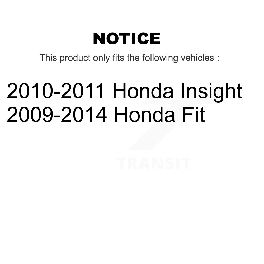 Front Lower Suspension Control Arm And Ball Joint Assembly Kit For Honda Fit Insight KTR-103156 - Image 2