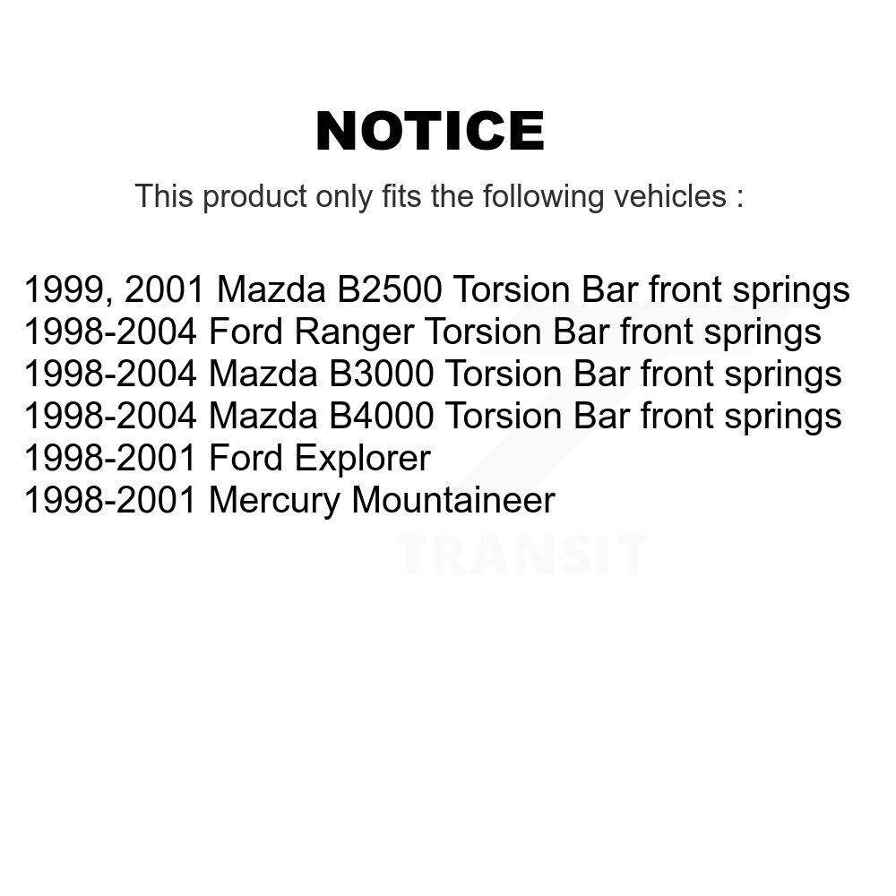 Front Control Arm Ball Joint Tie Rod End Link Kit (8Pc) For Ford Ranger Mazda B4000 B3000 KTR-103184 - Image 2