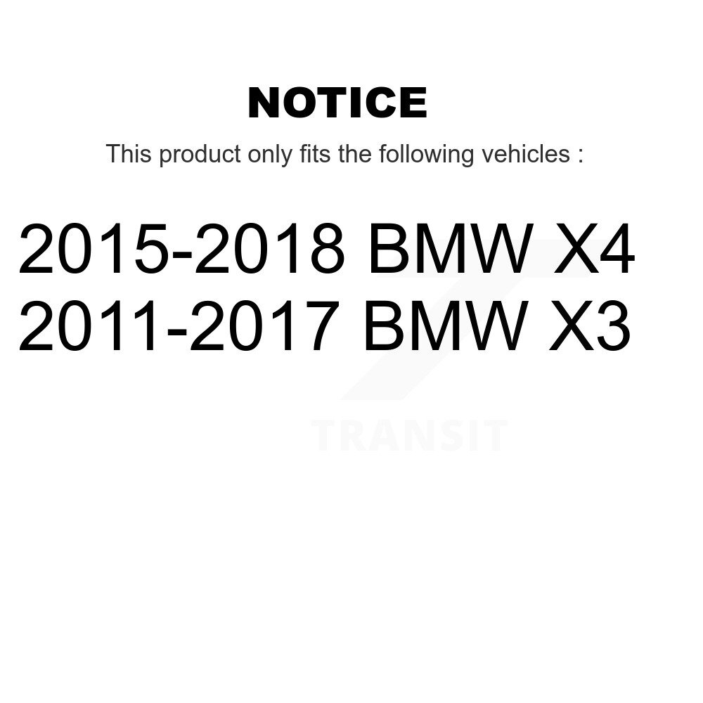 Front Inner Steering Tie Rod End Pair For BMW X3 X4 KTR-104940 - Image 2