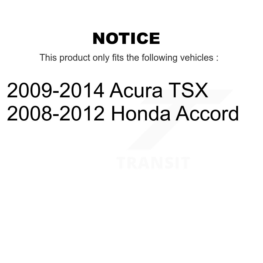 Front Lower Suspension Control Arm Kit For Honda Accord Acura TSX KTR-105185 - Image 2